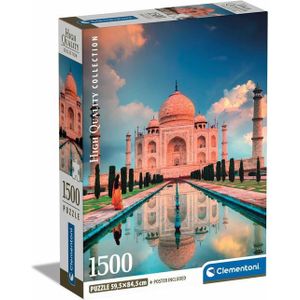 Clementoni High Quality Collection Taj Mahal Legpuzzel 1500 stuk(s) Liggend