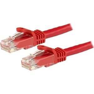 StarTech Cat6 patchkabel met snagless RJ45 connectors 15 m, rood