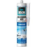 BISON Siliconenkit Sanitair Transparant 300ml