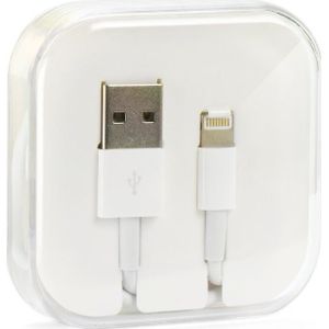 Partner Tele.com Kabel USB Kabel USB voor iPhone Lightning 8-pin BOX HD4
