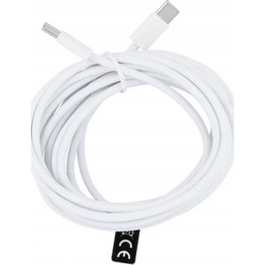 Kabel USB USB-C - USB-C 3 m wit