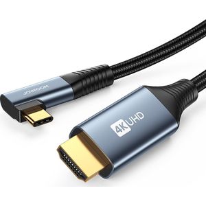 Joyroom USB Cable Type-C / HDMI / 4K / 2m SY-20C1 (grijs)