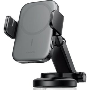 Joyroom auto houder magnetisch draadloos inductie lader Qi 15W (kompatybilna met MagSafe voor iPhone) na deskę rozdzielczą (JR-ZS295)