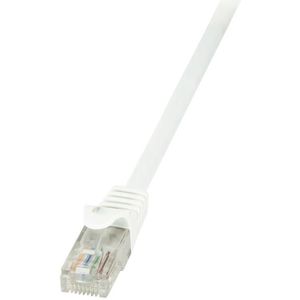 LogiLink EconLine - patch cable - 25 cm - wit
