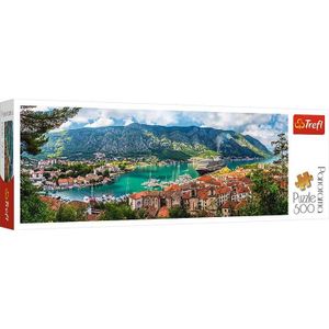 Trefl - Puzzles -  inch500 Panorama inch - Kotor, Montenegro