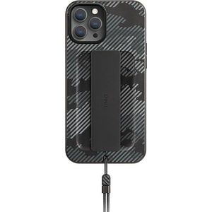 Uniq etui Heldro iPhone 12 Pro Max 6,7 inch zwart moro/charcoal camo Antimicrobial