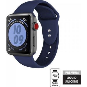 Crong Liquid Band - band Apple Watch 42/44 mm (marineblauw)