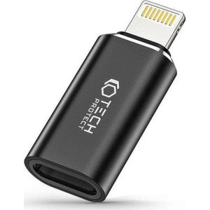 Tech-Protect USB adapter ion adapter Ultraboost Lightning/USB-C zwart