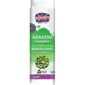 RONNEY_Keratin Complex Professional Conditioner Rebuilding conditioner odbudowująca voor haar droog en bros 1000ml