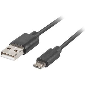 Lanberg cable Quick Charge 3.0, USB Micro-B(M)->A(M) 1M zwart