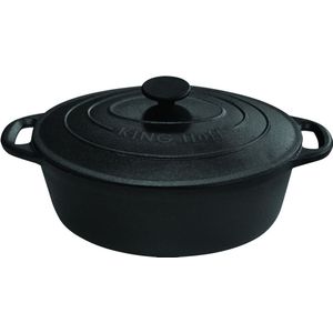 KingHoff braadpan gietijzer 33cm 6,2L KH-1111