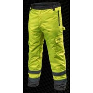 NEO High visibility work trousers, padded, geel, size L