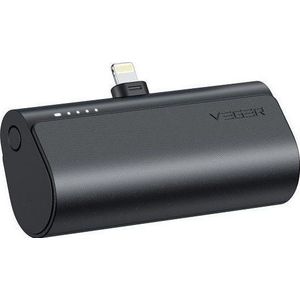 Veger Powerbank W0556P 5000mAh zwart