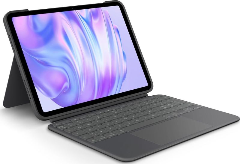 Logitech Combo Touch QWERTY Deens, Fins, Noors, Zweeds Smart Connector Grafiet