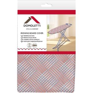 Domoletti strijkplankhoes DIAGON PEACH1019 C42