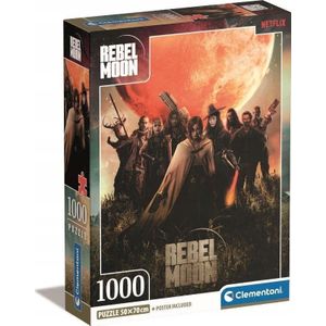 Clementoni puzzel 1000 stukjes Compact Netflix Rebel Moon 39865