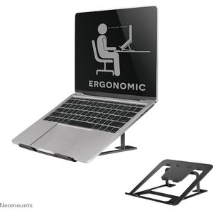Neomounts NSLS085BLACK Opvouwbare Laptopstandaard Zwart