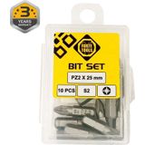 Forte SCREWDRIVER BIT PZ2X25MM 10PCS