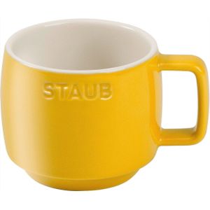 Staub SERVING keramiek mug - geel, 250 ml