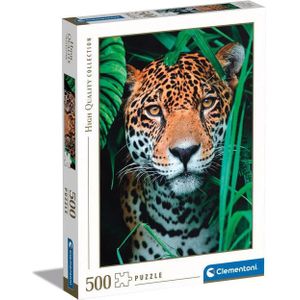 Jaguar in the Jungle (500 Stukjes) - Clementoni High Quality Collection Puzzel