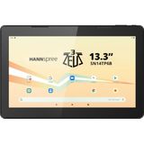 HANNspree Pad Zeus 3 Mediatek 128 GB 33,8 cm (13.3 inch) 6 GB Wi-Fi 5 (802.11ac) Android 13 Zwart