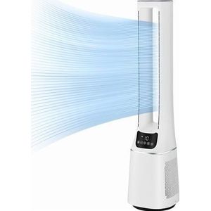 Midea | Bladeless Fan met Air purifier | MFP-120 | Stand fan | wit | Diameter 15 cm | Number of speeds 10 | Oscillation | Yes | Timer