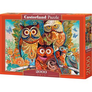 Owls Puzzel (2000 stukjes) - Castorland