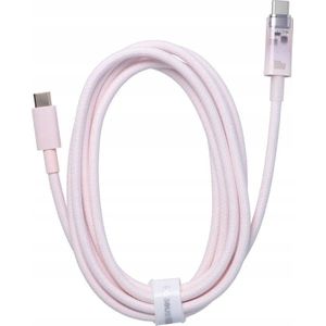 Baseus Kabel USB USB-C - USB-C 2 m roze