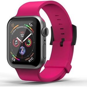 Superdry Watchband Apple Watch 42/44mm Silicone roze/roze 41680