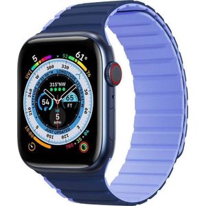 Dux Ducis band magnetisch Dux Ducis Strap (LD Version) Apple Watch 4/5/6/7/SE/8/Ultra 44/45/49mm blauw
