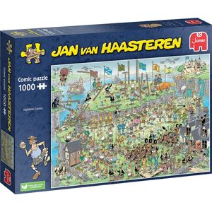 Jan van Haasteren Highland Games - Puzzelplezier gegarandeerd met 1000 stukjes! Geschikt voor alle leeftijden