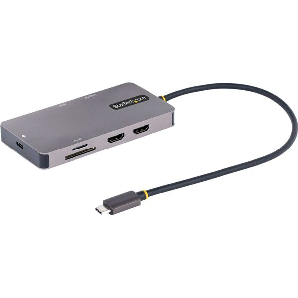 GIISSMO Adaptateur MacBook, Hub USB C avec Thunderbolt 3, HDMI 4K, 3 Ports  USB-A, Lecteur de Carte SD/TF, Accessoire MacBook Compatible avec MacBook