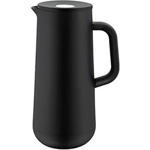 WMF Thermos Vacuümfles 1,0l Impuls Thee Koffie Drinkfles Roestvrij Staal, Thermosfles, Zwart