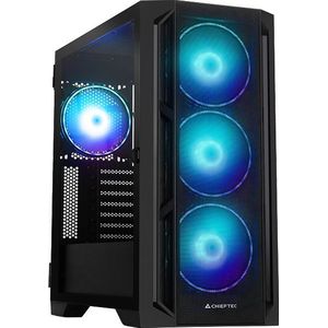Chieftec PC- Gehäuse GA-01B-L-OP APEX LUMO Midi Tower Zwart