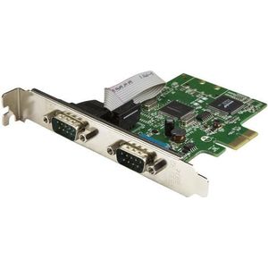 StarTech 2 poorts PCI Express seriële kaart met 16C1050 UART RS232