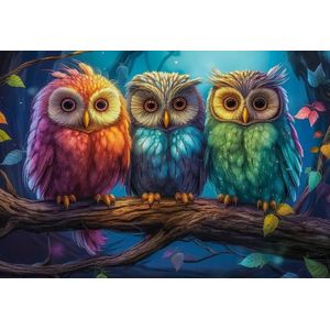 Castorland puzzel 1000 Three Little uilen CASTOR