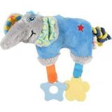 Zolux speelgoed pluche Puppy olifant blauw 27,5x8x20 cm