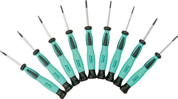 Pros Kit Atsuktuvai elektronikai ESD 9 vnt SD-0839 Pro'sKit
