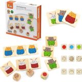 Viga Toys VIGA houten puzzel Gra w Szybkie Dopasowanie 27 stukjes