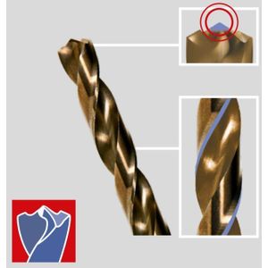 SMART boor voor metaal HSS cilindrisch 13mm 5 stuks (24-130)