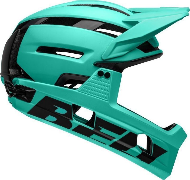 BELL helm full face SUPER AIR R maat kasku: L(59-63 cm), Wybierz kleur: Matte Turquoise zwart