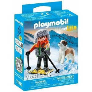 PLAYMOBIL 71741 Wandelaar Met Sint Bernard