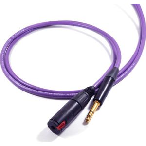 Melodika Cable Jack 6.3mm - Jack 6.3mm 7m paars