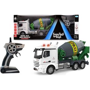 Artyk City auto Concrete mixer met remote control R / C Funny Toys voor Boys