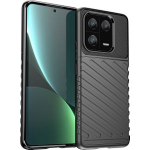 Hurtel Thunder Case etui voor Xiaomi 13 Pro siliconen gepantserd hoes zwart