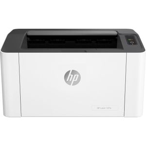 HP Laser 107a, Zwart-wit, Printer voor Kleine en middelgrote ondernemingen, Print