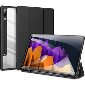 Dux Ducis tablet hoes Toby pancerne etui met klapką Smart Case voor Samsung Galaxy Tab S7 / Tab S8 11'' met handvat na rysik zwart