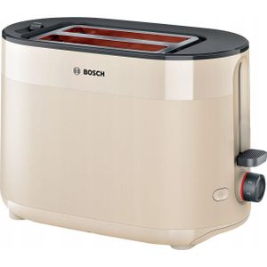 Bosch Tat2m127 Broodrooster - Beige - Kunststof - 2 Sleuven - 950 W