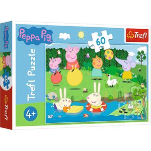 Trefl Peppa Pig - vakantieplezier - puzzel - 60 stukjes