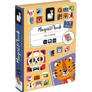 Janod Magnetibook Mix & Match - Magneetboek